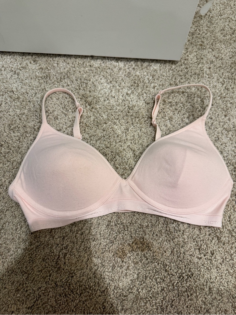 Victoria's Secret Light Pink Wireless Molded Cup Bra